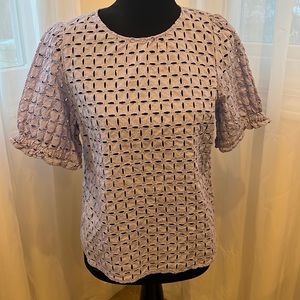 Gap Lavender Short Sleeve Top - Lavender